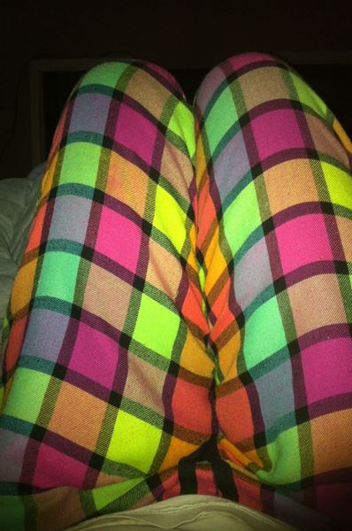 lazy morning in my crazy pants