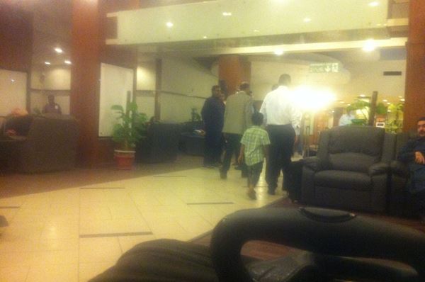 Rawal departure lounge. islambad